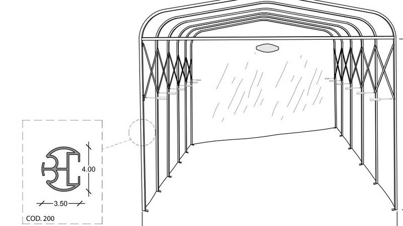 Persenningmacher - Carlo Haase  PVC Halle - Box Tunnel und Caravan Box